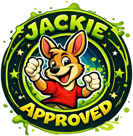 Jackie Approved seal